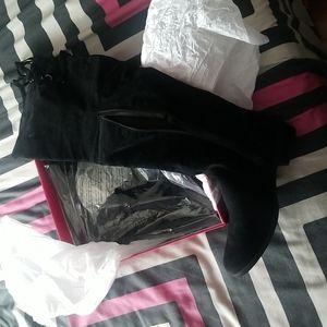 Flat boots, MALYA - WC, Black and size 11